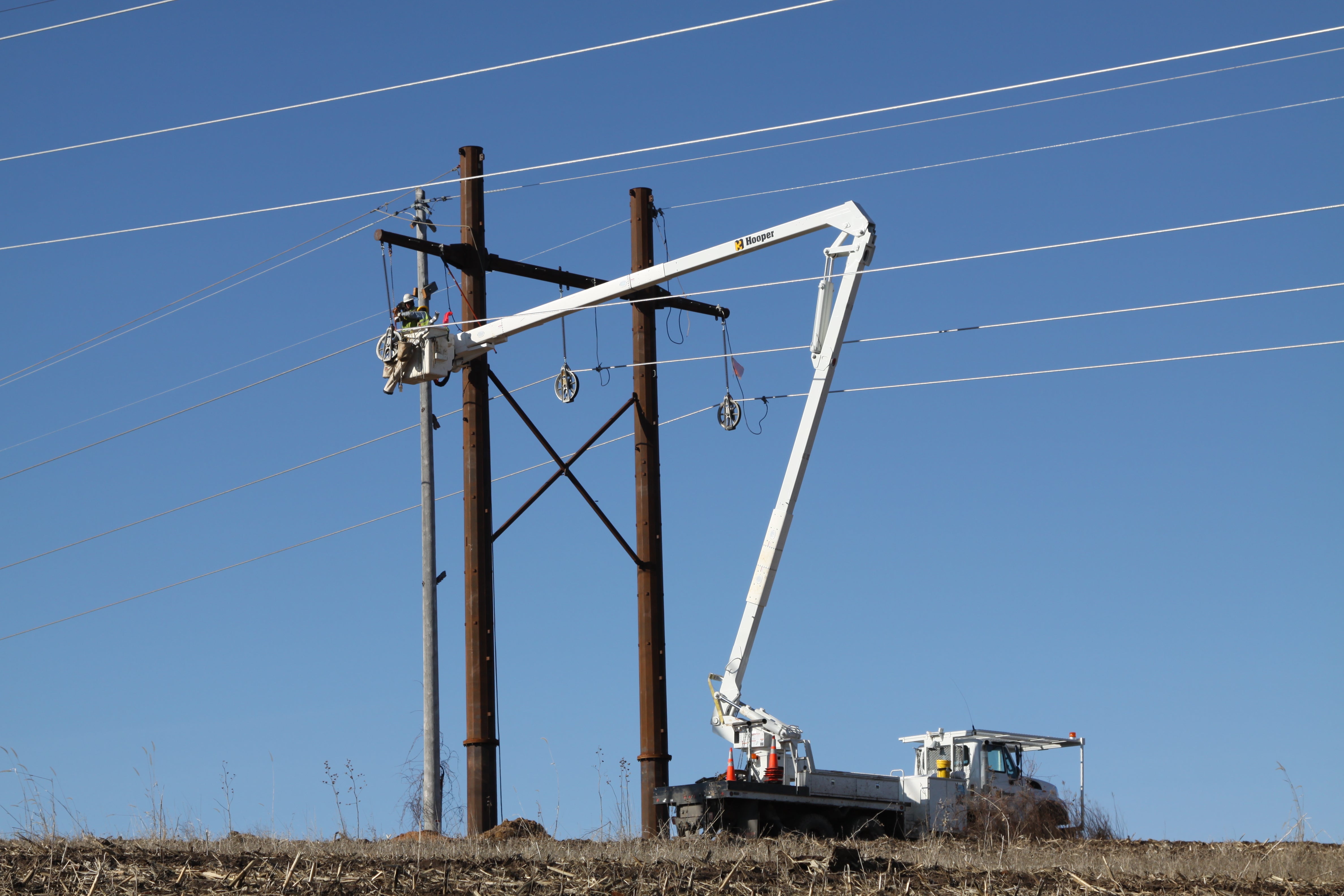 Upgrading a 161 kV line